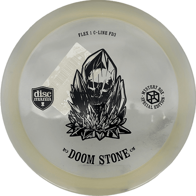 Discmania FD3 Discmania FD3 - Flex 1 C-Line / 174g - Clear Pearl (Black - Doom Stone) - Skyline Disc Golf