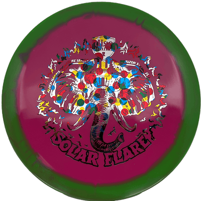 Discmania FD3 Discmania FD3 - Horizon S-Line / 174g - Magenta w/ Green Rim (Wonderbread) - Skyline Disc Golf