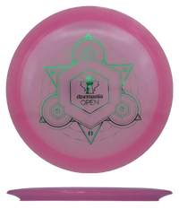 Discmania FD3 - Color Glow C-Line / 174g - Pink (Green Foil - Discmania Open) - Skyline Disc Golf
