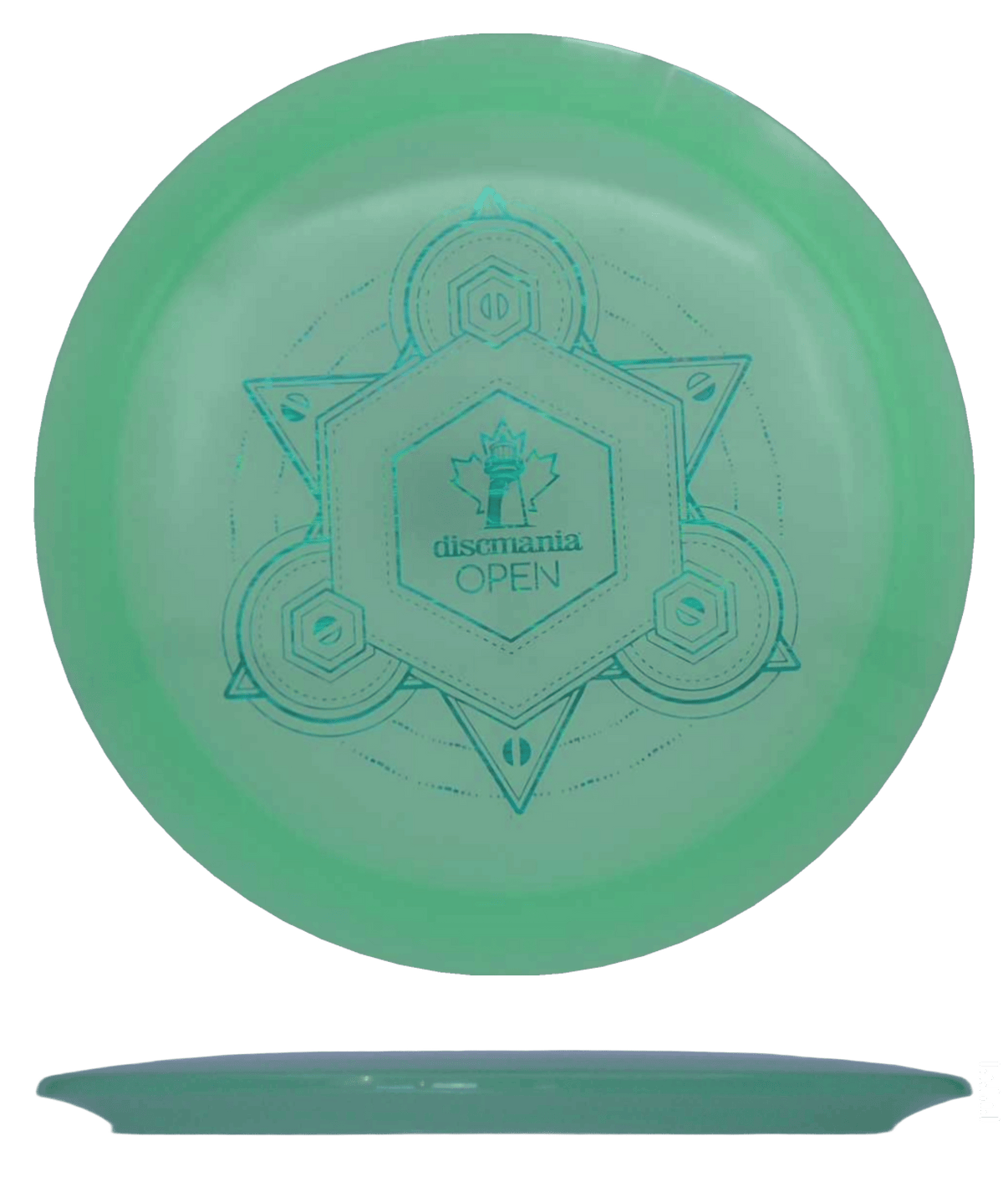 176g - Seafoam (Aqua - Discmania Open) Color Glow C - Line Discmania FD3 - Skyline Disc Golf