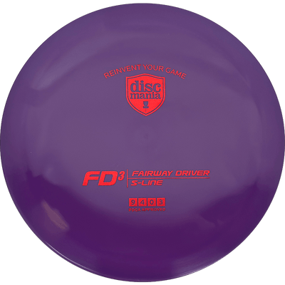 Discmania FD3 Discmania FD3 - S-Line / 173g - Violet (Red Foil) - Skyline Disc Golf