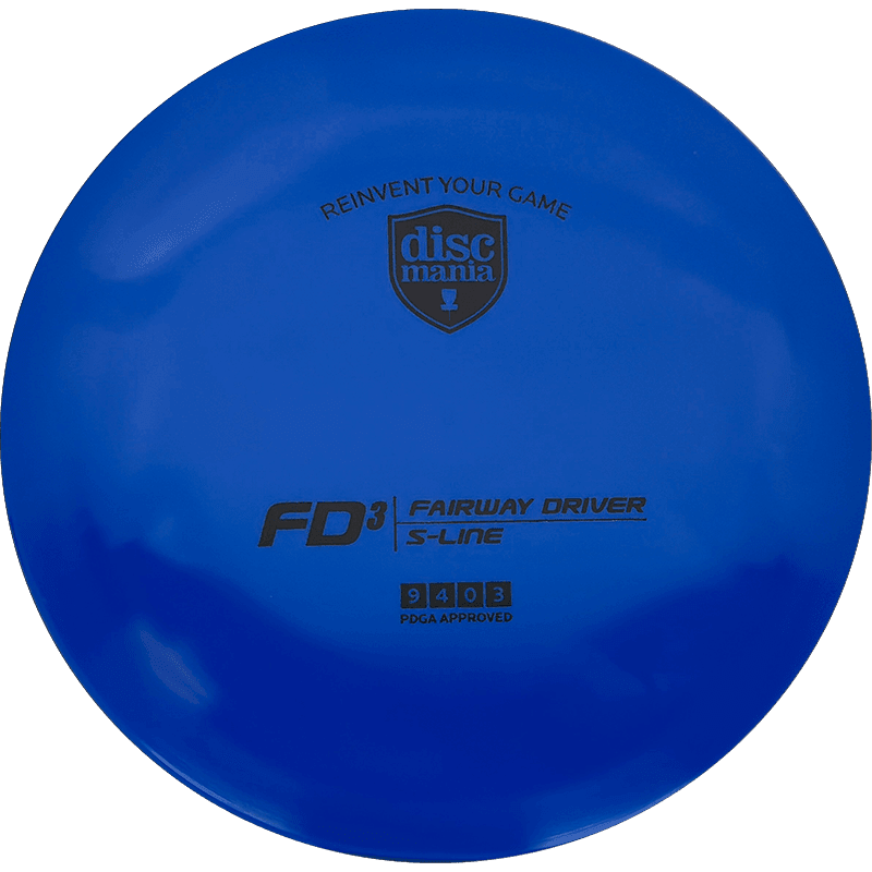 Discmania FD3 - S-Line / 175g - Blue (Black)