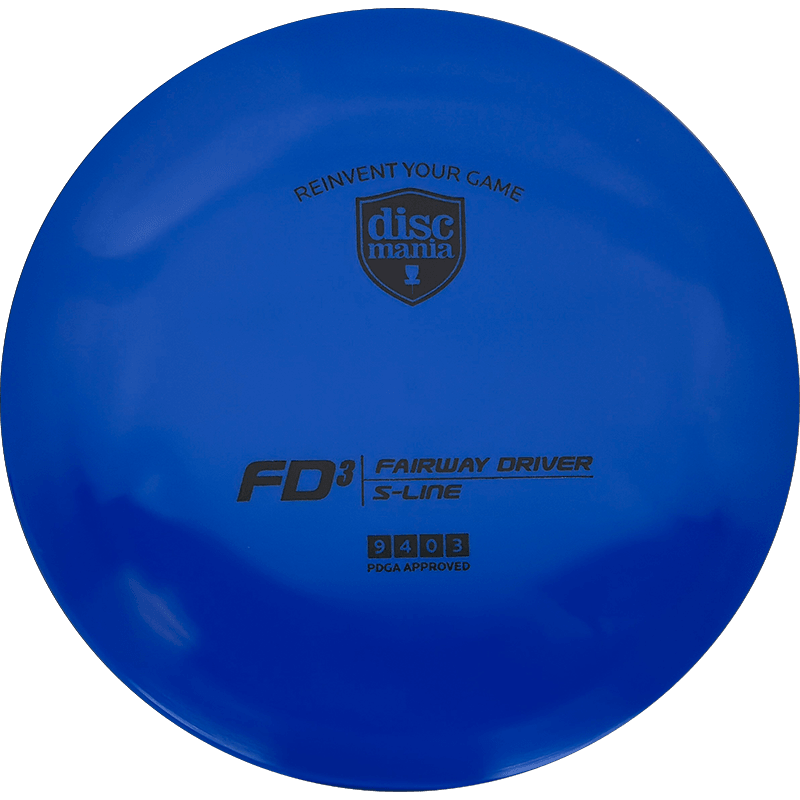 Discmania FD3 Discmania FD3 - S-Line / 175g - Blue (Black) - Skyline Disc Golf