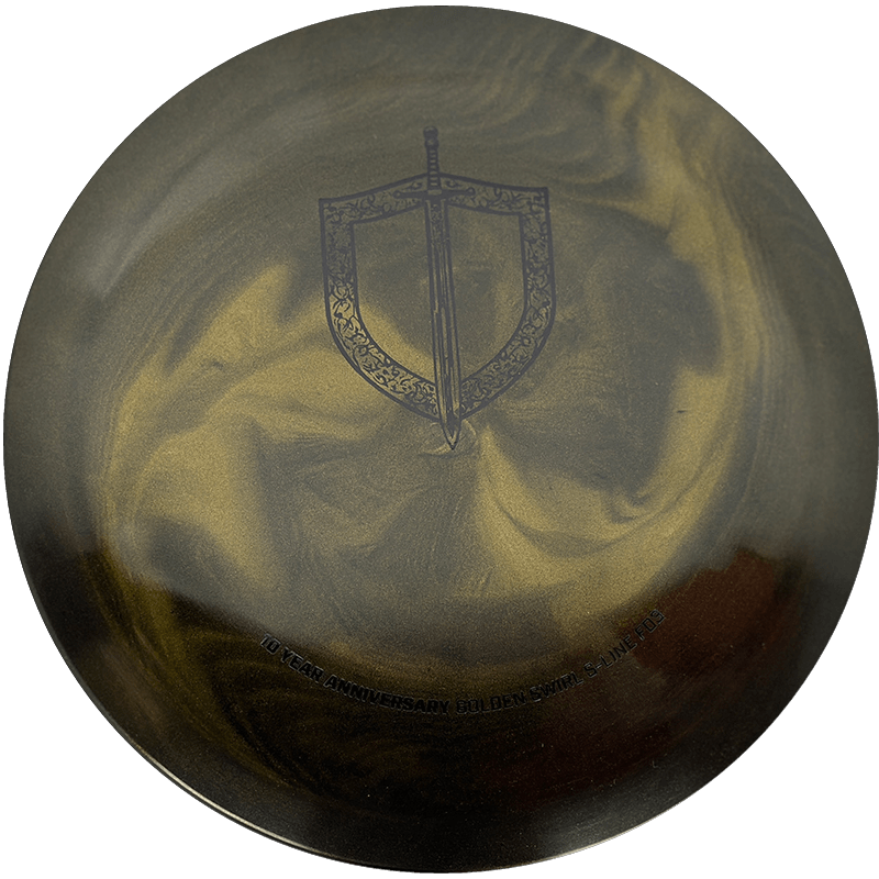 Discmania FD3 Discmania FD3 - Swirl S-Line / 176g - Golden Swirl (Black) - Skyline Disc Golf