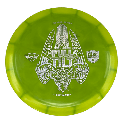 Discmania Full Tilt - Simon Lizotte Creator Series Discmania Full Tilt - Simon Lizotte Creator Series - Lux Vapor / 175g - Green (Silver Stars) *1065* - Skyline Disc Golf