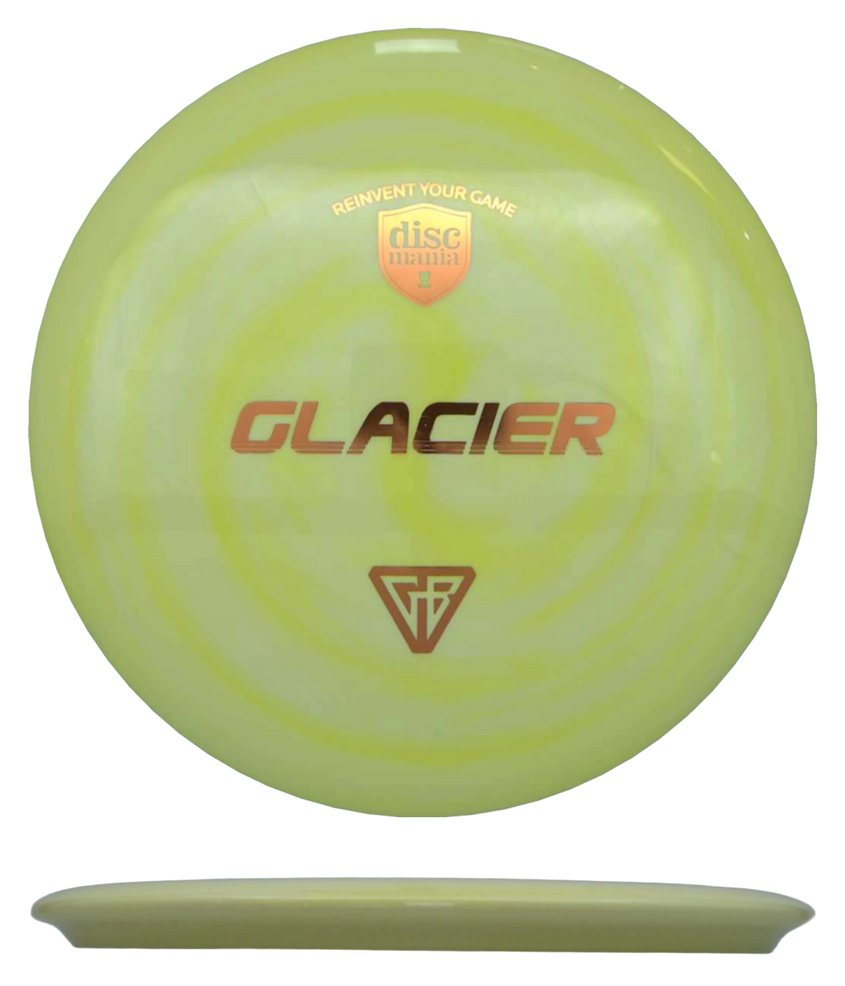 Discmania Glacier - Swirly S-Line / 177g - Banana Swirl (Orange Foil) - Skyline Disc Golf
