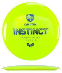 Discmania Instinct - Neo / 171g - Yellow (Blue Foil) - Skyline Disc Golf