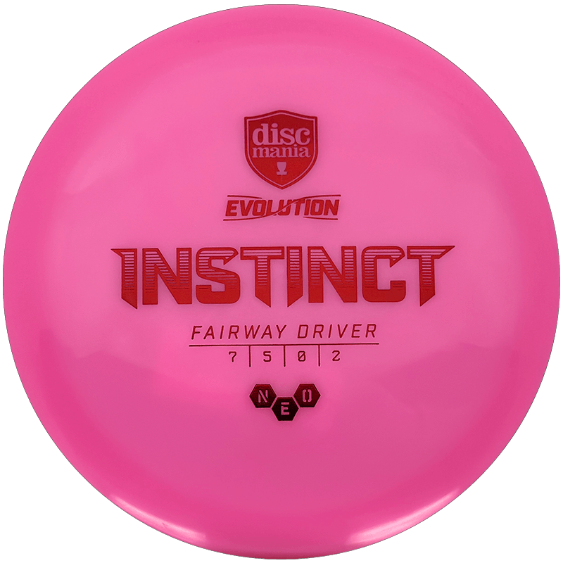 Discmania Instinct Discmania Instinct - Neo / 173g - Pink (Red Foil) - Skyline Disc Golf