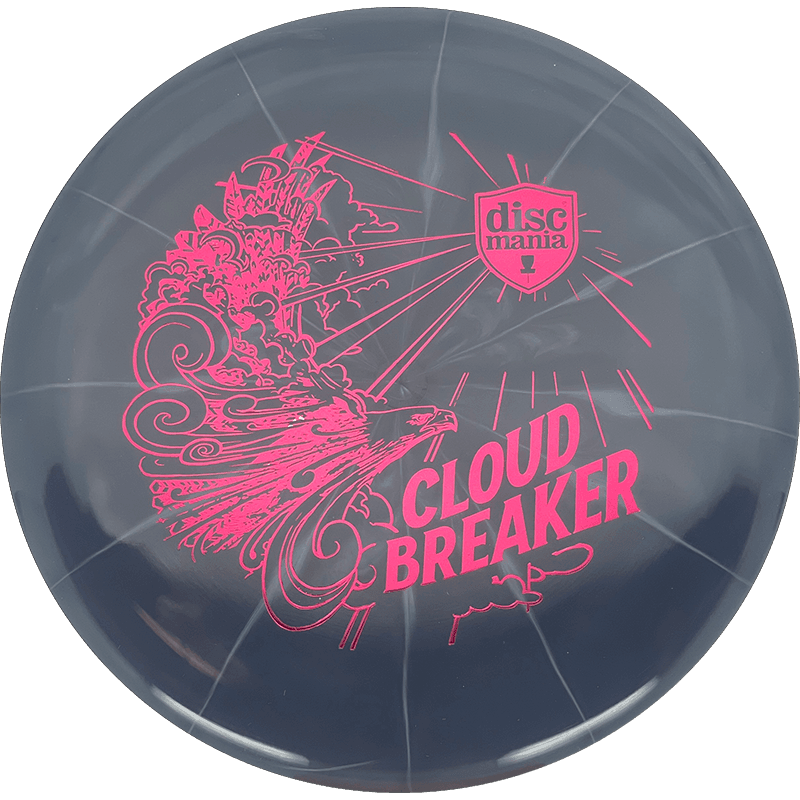 Discmania Link Discmania Link - Lux Vapor / 176g - Charcoal Burst (Crimson Foil) - Skyline Disc Golf