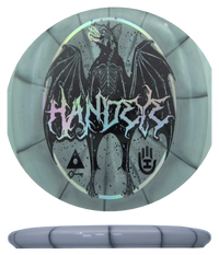 Discmania Link - Lux Vapor / 174g - Gray Burst (Black/Chrome - HSCo Bat) - Skyline Disc Golf