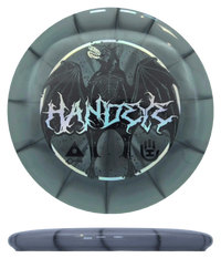 Discmania Link - Lux Vapor / 173g - Gray Burst (Black/Chrome - HSCo Bat) - Skyline Disc Golf