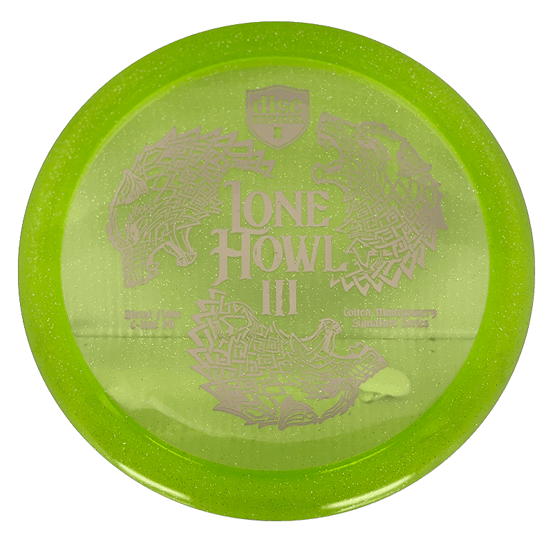 Discmania Lone Howl 3 PD - Colten Montgomery Signature Series Discmania Lone Howl 3 PD - Colten Montgomery Signature Series - Metal Flake C Line / 171g - Chartreuse (Rose Gold) - Skyline Disc Golf