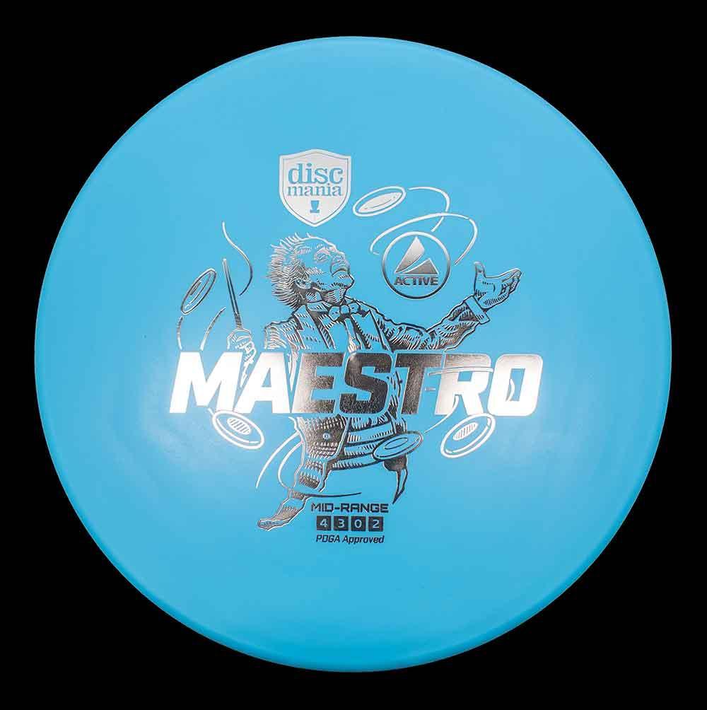 Discmania Maestro Discmania Maestro - Active / 165-170g - Blue (Silver Foil) - Skyline Disc Golf