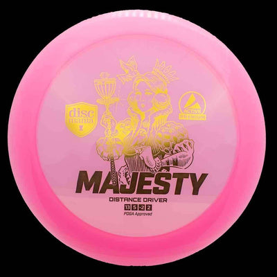 Discmania Majesty Discmania Majesty - Active Premium / 165-170g - Pink (Gold Foil) - Skyline Disc Golf