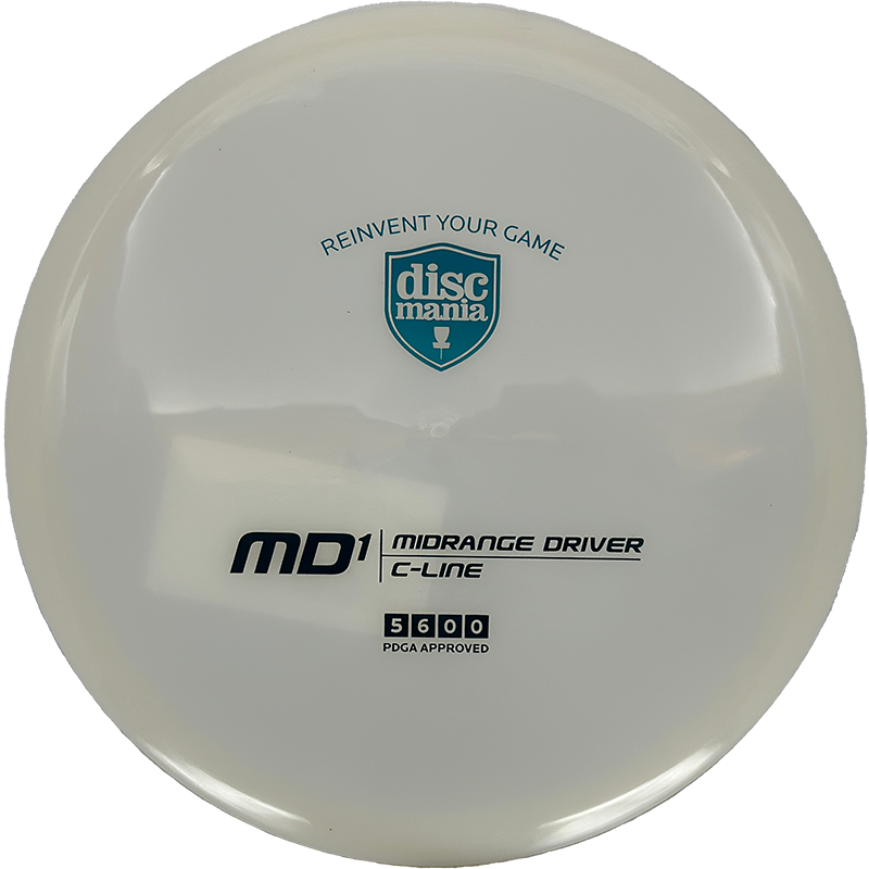 Discmania MD1 Discmania MD1 - C Line / 173g - White (Blue Green Foil) *1045* - Skyline Disc Golf