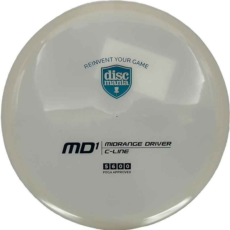 Discmania MD1 Discmania MD1 - C Line / 173g - White (Blue Green Foil) *1047* - Skyline Disc Golf