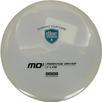 Discmania MD1 Discmania MD1 - C Line / 173g - White (Blue Green Foil) *1047* - Skyline Disc Golf