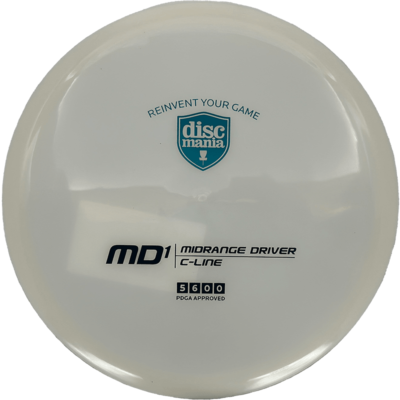 Discmania MD1 Discmania MD1 - C Line / 173g - White (Blue Green Foil) *1045* - Skyline Disc Golf