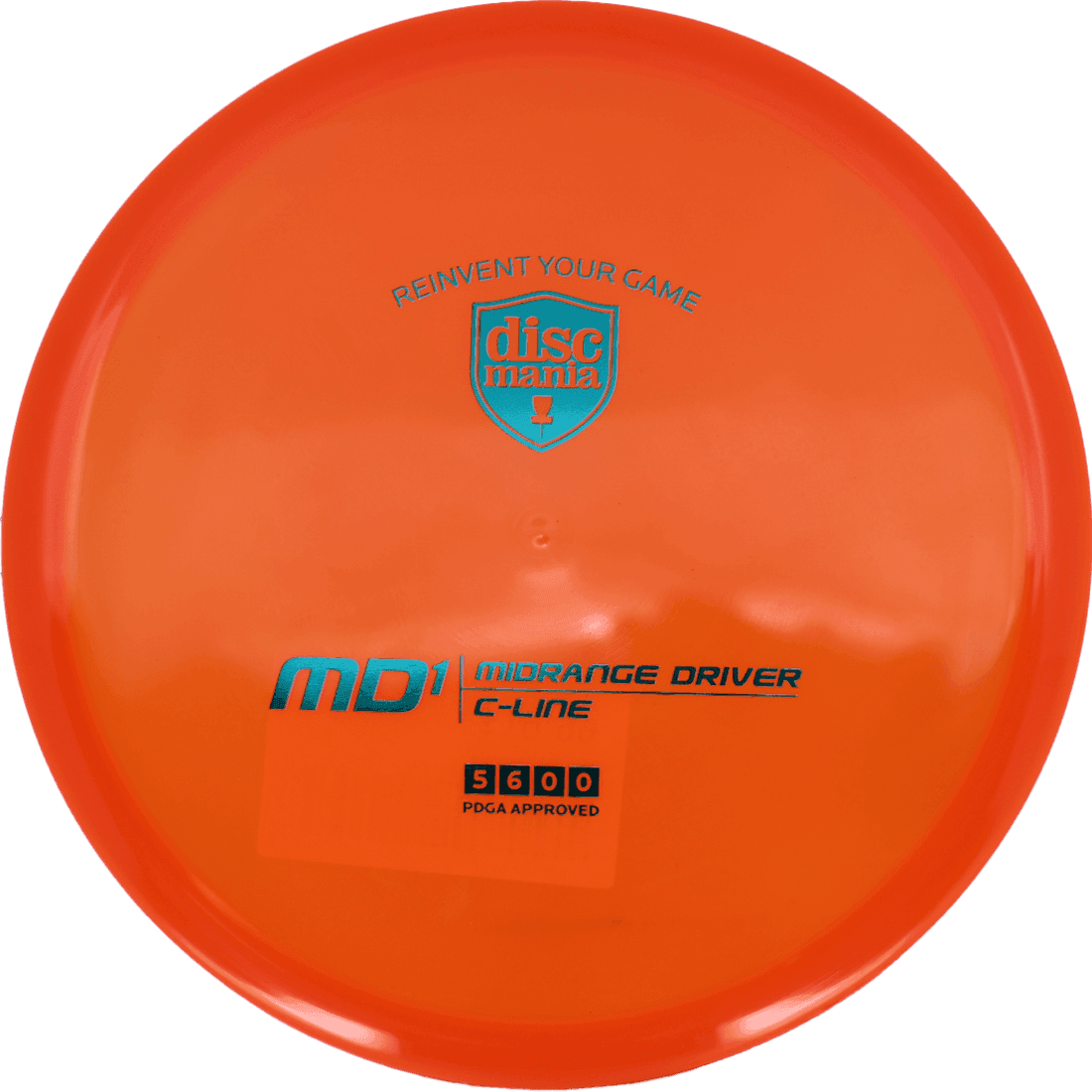 174g - Orange (Blue Green Foil) C - Line Discmania MD1 - Skyline Disc Golf