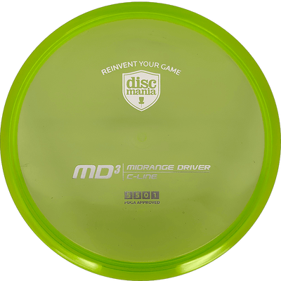 Discmania MD3 Discmania MD3 - C Line / 177g - Lime Green (Silver) - Skyline Disc Golf