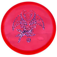 Discmania MD3 - C Line / 180g - Red (Purple/Black Cheetah Print - Les White Zombie Gremlin)