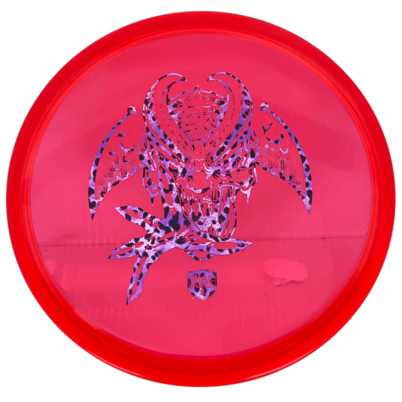 Discmania MD3 Discmania MD3 - C Line / 180g - Red (Purple/Black Cheetah Print - Les White Zombie Gremlin) - Skyline Disc Golf