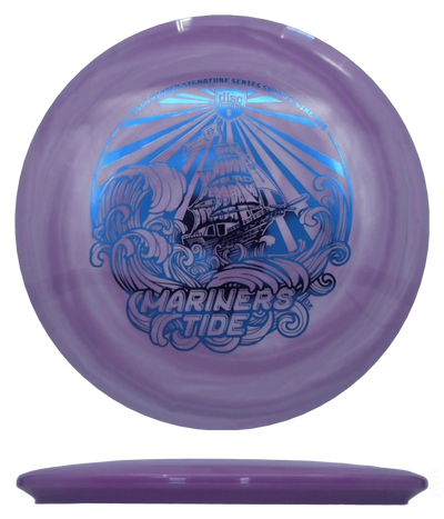 Discmania MD3 - Swirl S-Line - Ella Hansen Signature Series / 180g - Lavender Swirl (Blue Foil) - Skyline Disc Golf