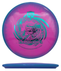 Discmania MD4 - Glow Horizon C-Line - Kyle Klein Signature Series / 178g - Pink w/ Sky Blue Rim (Blue Green Foil - Eternal Void 2) - Skyline Disc Golf