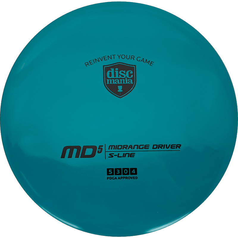 Discmania MD5 Discmania MD5 - S-Line / 175g - Blue Green (Black) - Skyline Disc Golf