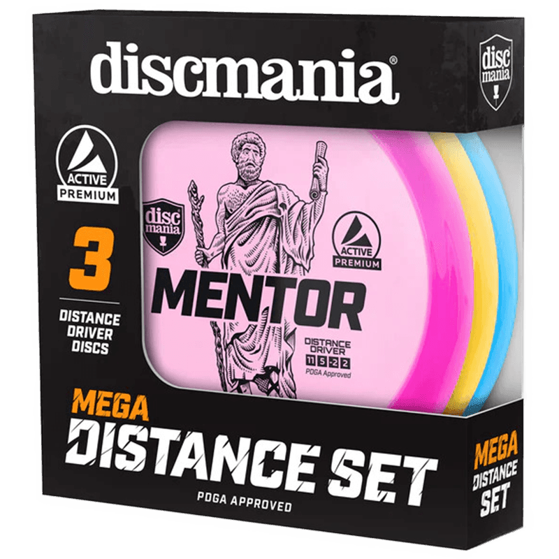 Discmania Mega Distance 3-Disc Box Set - Active Premium / 3-Disc Box Set - Skyline Disc Golf