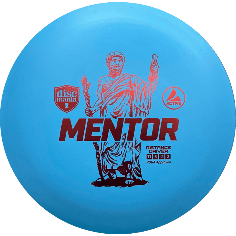 Discmania Mentor - Active / 165-170g - Blue (Red Foil)