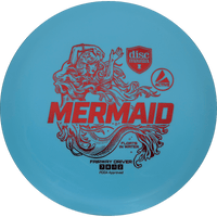 165 - 170g - Light Blue (Red Foil) Active Discmania Mermaid - Skyline Disc Golf