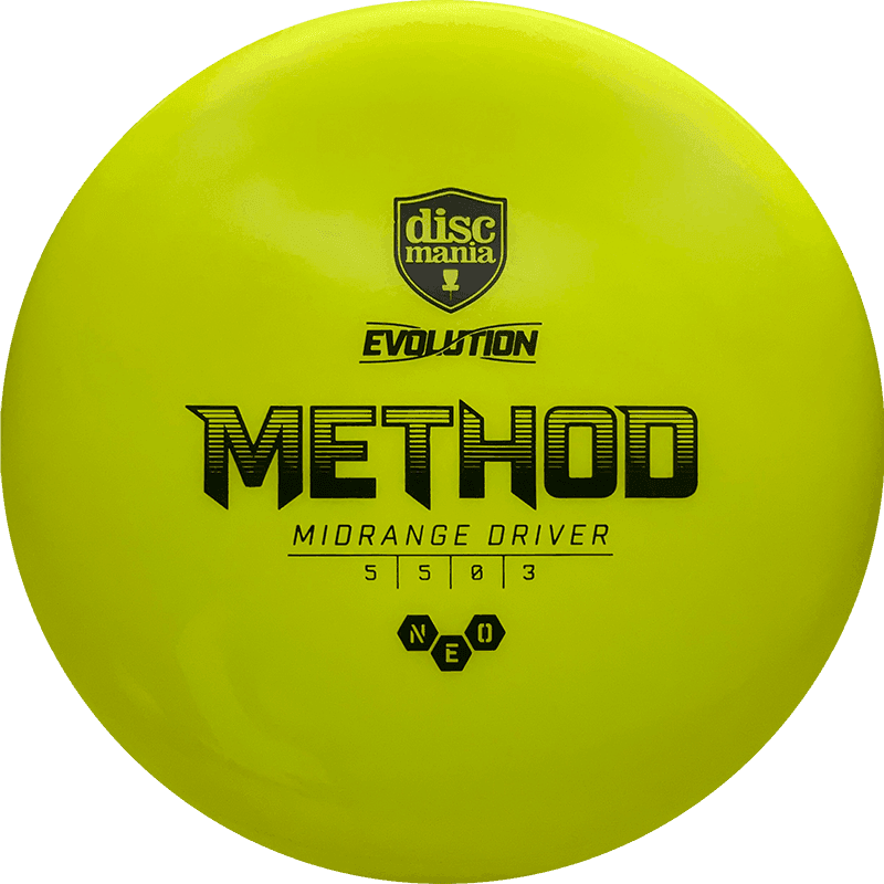 173g - Yellow (Matte Black) *1013* Neo Discmania Method - Skyline Disc Golf