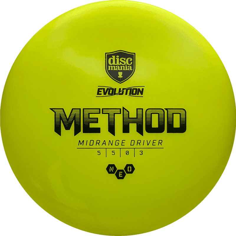 Discmania Method - Neo / 173g - Yellow (Matte Black) *1013*