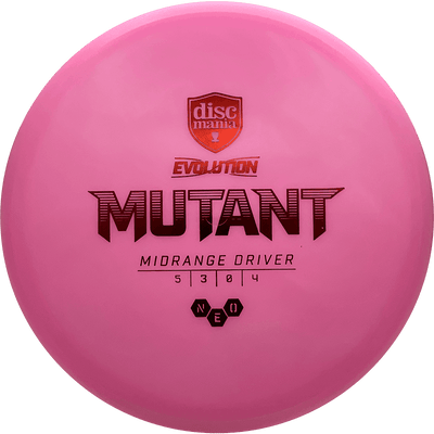 Discmania Mutant Discmania Mutant - Neo / 180g - Pink (Red Foil) - Skyline Disc Golf