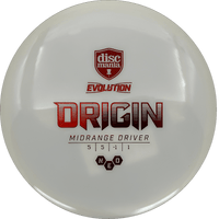Discmania Origin - Neo / 174g - White (Red Foil) - Skyline Disc Golf