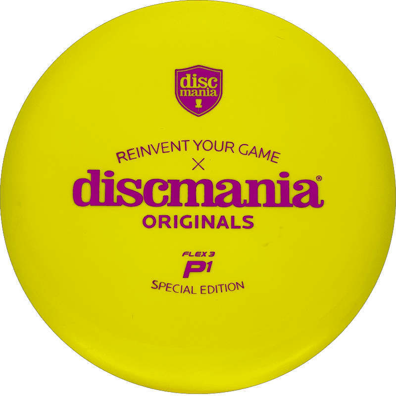 Discmania P1 - D Line (Flex 3) / 174g - Yellow (Magenta)