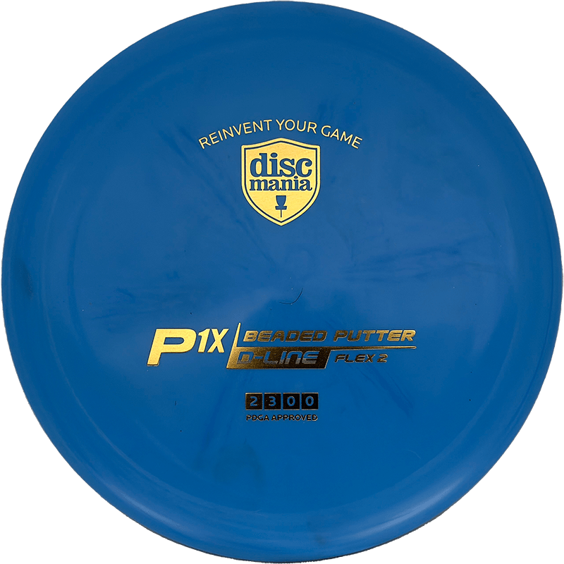 Discmania P1x Discmania P1x - D-Line (Flex 2) / 175g - Blue (Gold) - Skyline Disc Golf