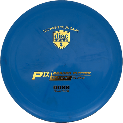 Discmania P1x Discmania P1x - D-Line (Flex 2) / 175g - Blue (Gold) - Skyline Disc Golf