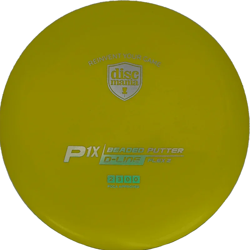 Discmania P1x - D-Line (Flex 2) / 173g - Yellow (Chrome) - Skyline Disc Golf