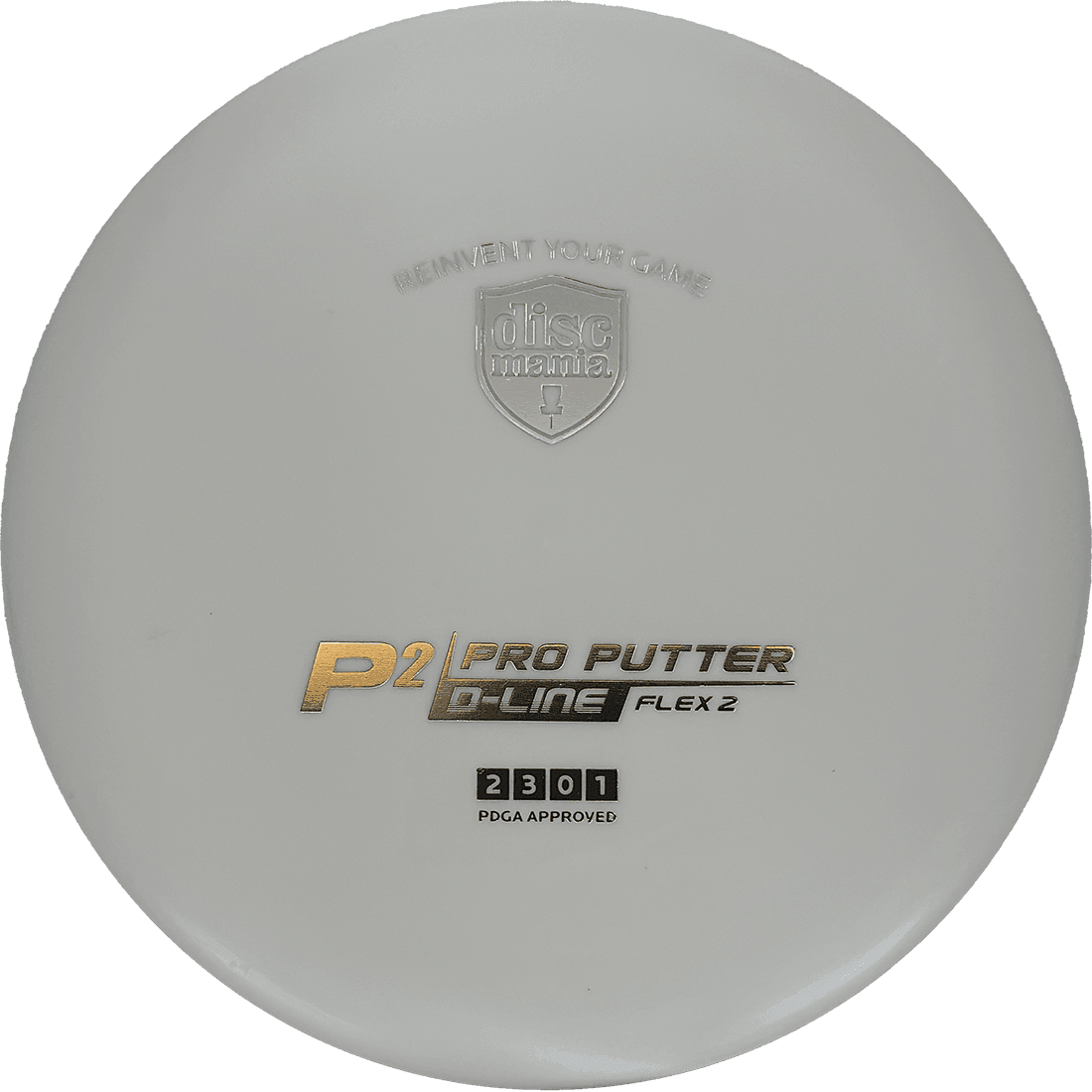 Discmania P2 - D-Line (Flex 2) / 176g - White (Silver)