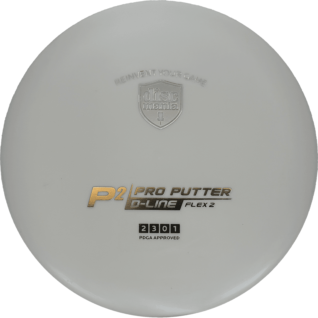 176g - White (Silver) D - Line (Flex 2) Discmania P2 - Skyline Disc Golf