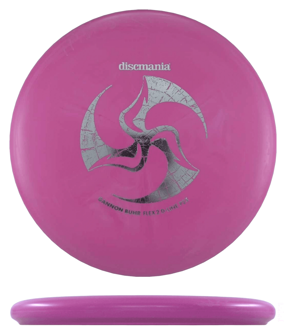 Discmania P2x - D-Line (Flex 2) - Gannon Buhr Signature Series / 176g - Pink (Silver Foil - Huk Lab Collab) - Skyline Disc Golf
