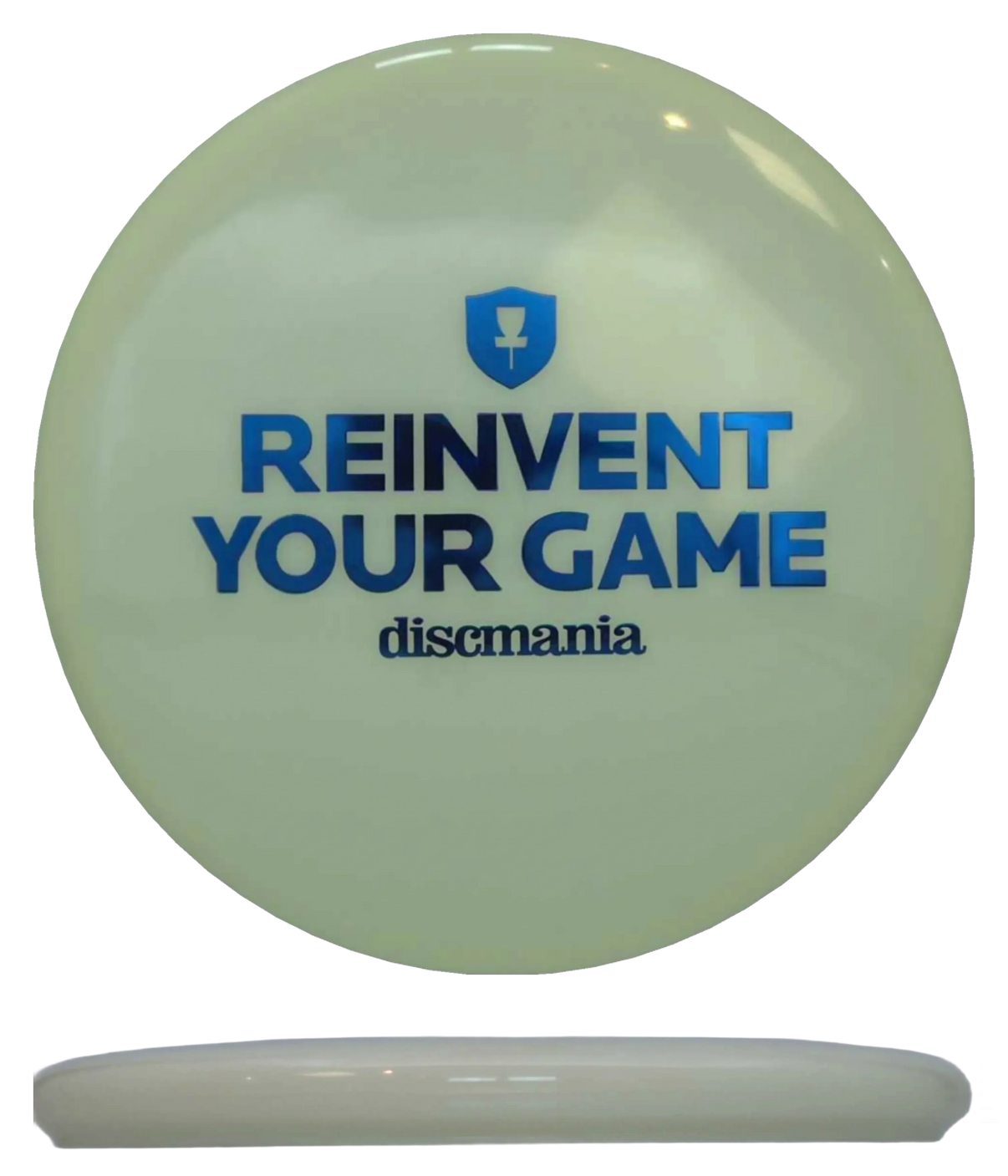 Discmania P2x - C-Line Glow / 174g - White (Blue Foil - Reinvent your Game) - Skyline Disc Golf
