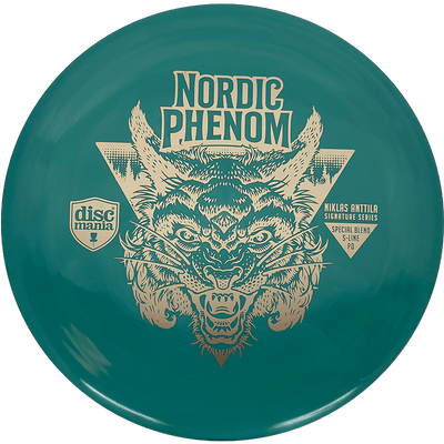 Discmania PD - Nordic Phenom Discmania PD - Nordic Phenom - Special Blend S-Line / 175g - Blue Green (Gold) - Skyline Disc Golf