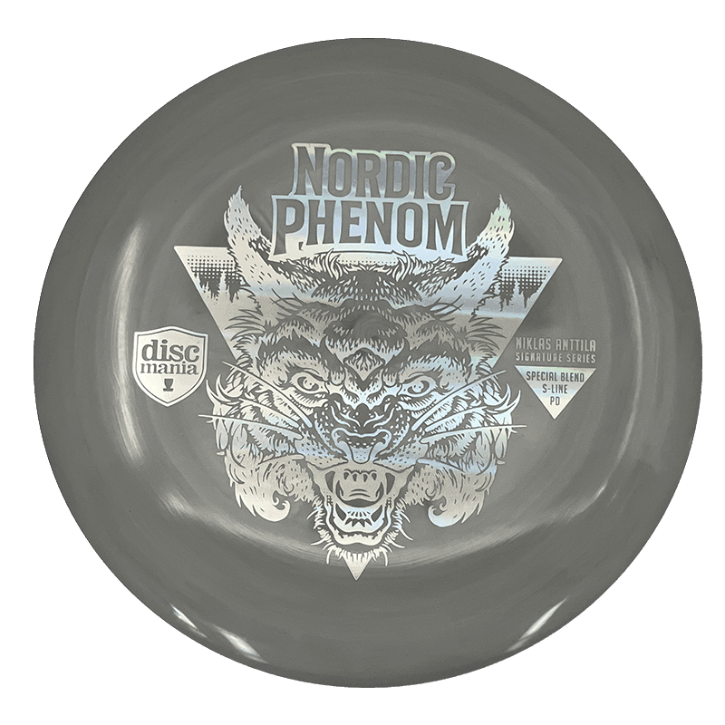 Discmania PD - Nordic Phenom Discmania PD - Nordic Phenom - Special Blend S-Line / 176g - Light Gray (Chrome) - Skyline Disc Golf