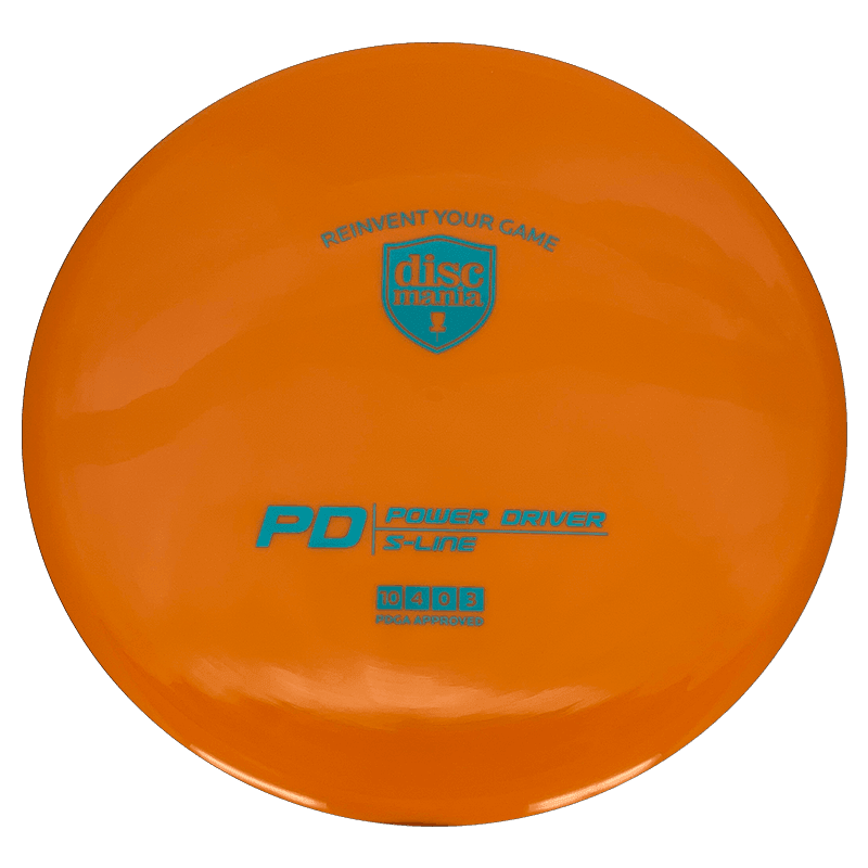 Discmania PD Discmania PD - S-Line / 173g - Orange (Teal Foil) - Skyline Disc Golf