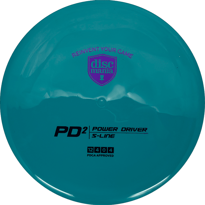 Discmania PD2 Discmania PD2 - S-Line / 174g - Teal (Purple Foil) - Skyline Disc Golf