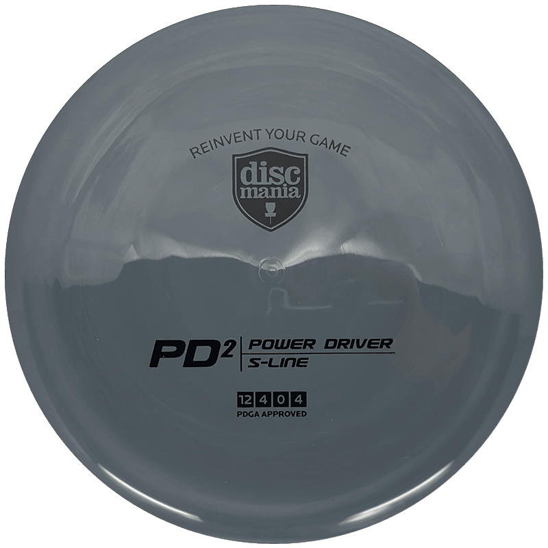 Discmania PD2 Discmania PD2 - S-Line / 175g - Gray (Black) - Skyline Disc Golf