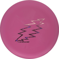 Discmania Rainmaker - Glow D-Line (Flex 1) / 176g - Pink (Pink Flowers - Grateful Dead Lightning Bolt)